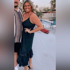 Black dress with cute details